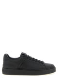 Balmain Black Calfskin Low Top Sneakers