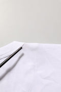 Dolce & Gabbana White Cotton Crew Neck Short Sleeves T-shirt