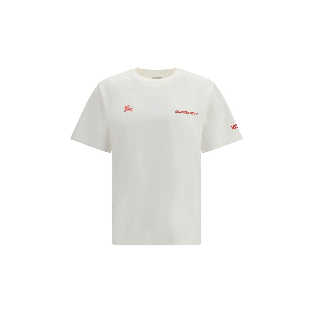 Burberry White Cotton T-Shirt