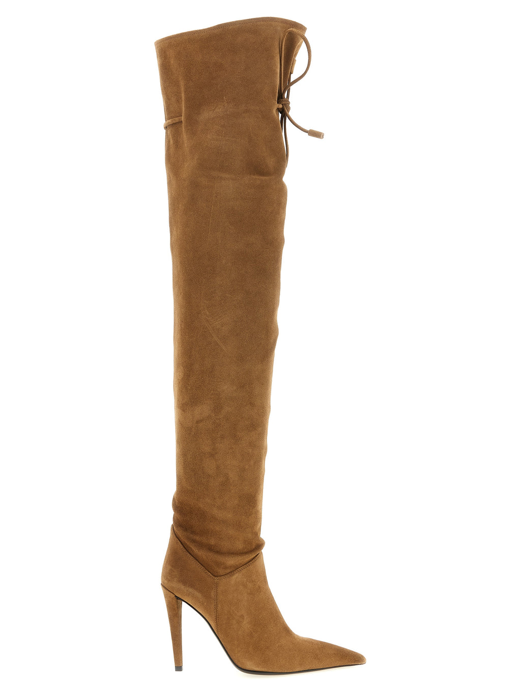 Giuseppe Zanotti Brown Calfskin Over The Knee