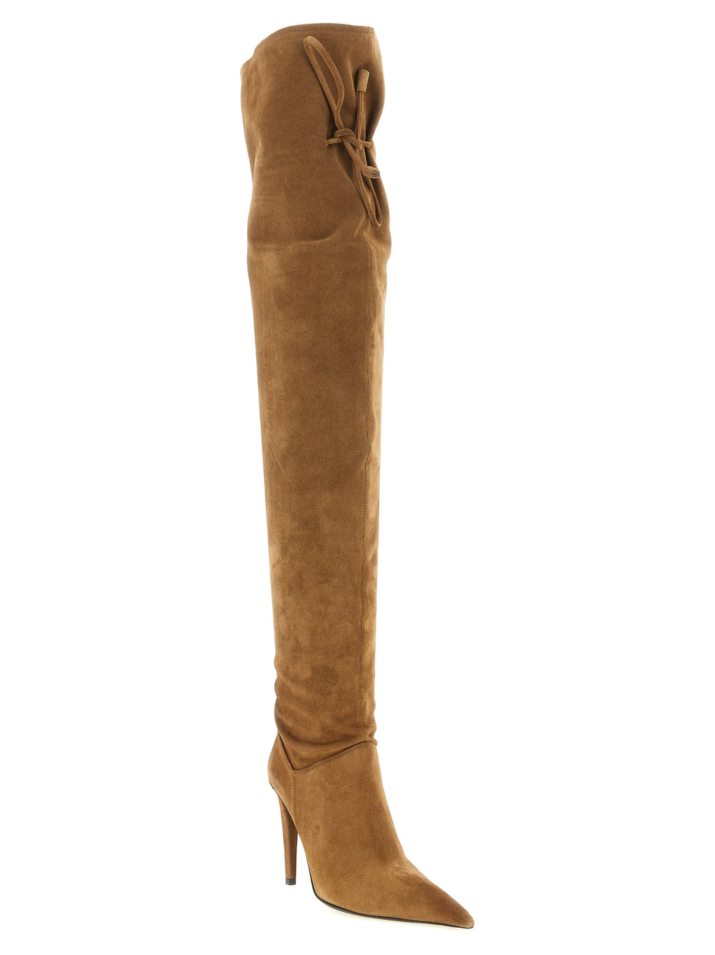 Giuseppe Zanotti Brown Calfskin Over The Knee
