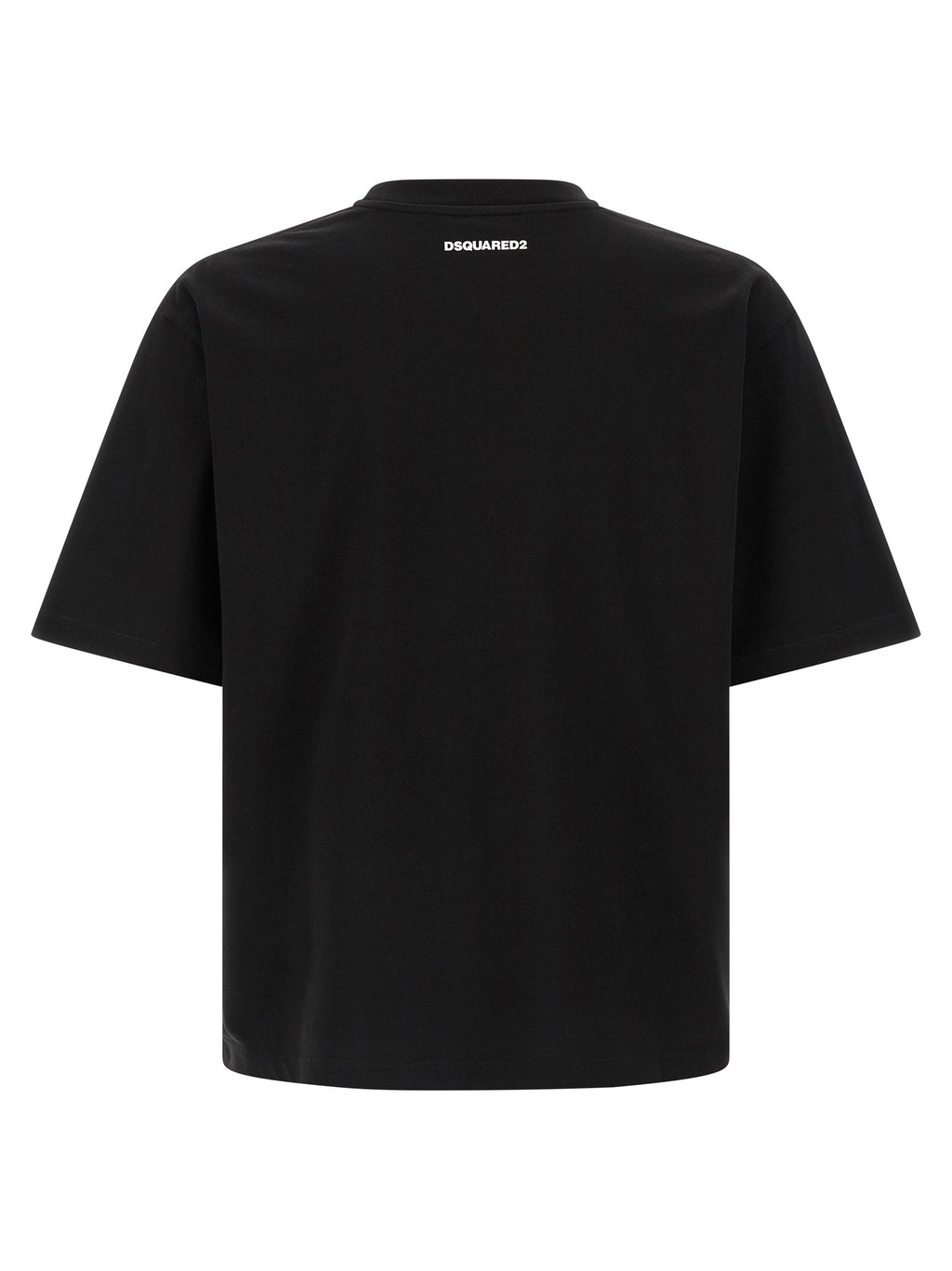 Dsquared² Black Cotton T-Shirt