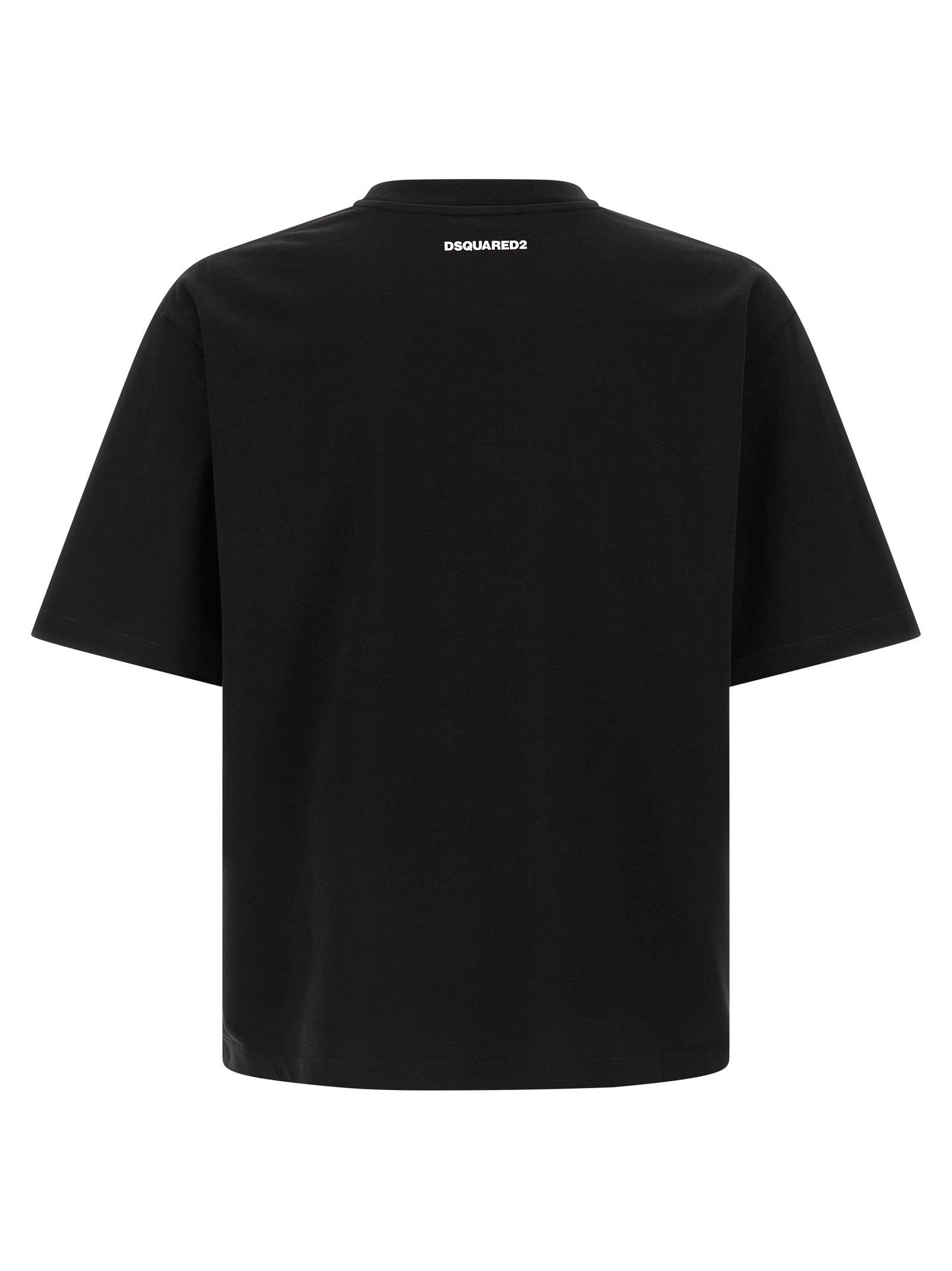 Dsquared² Black Cotton T-Shirt