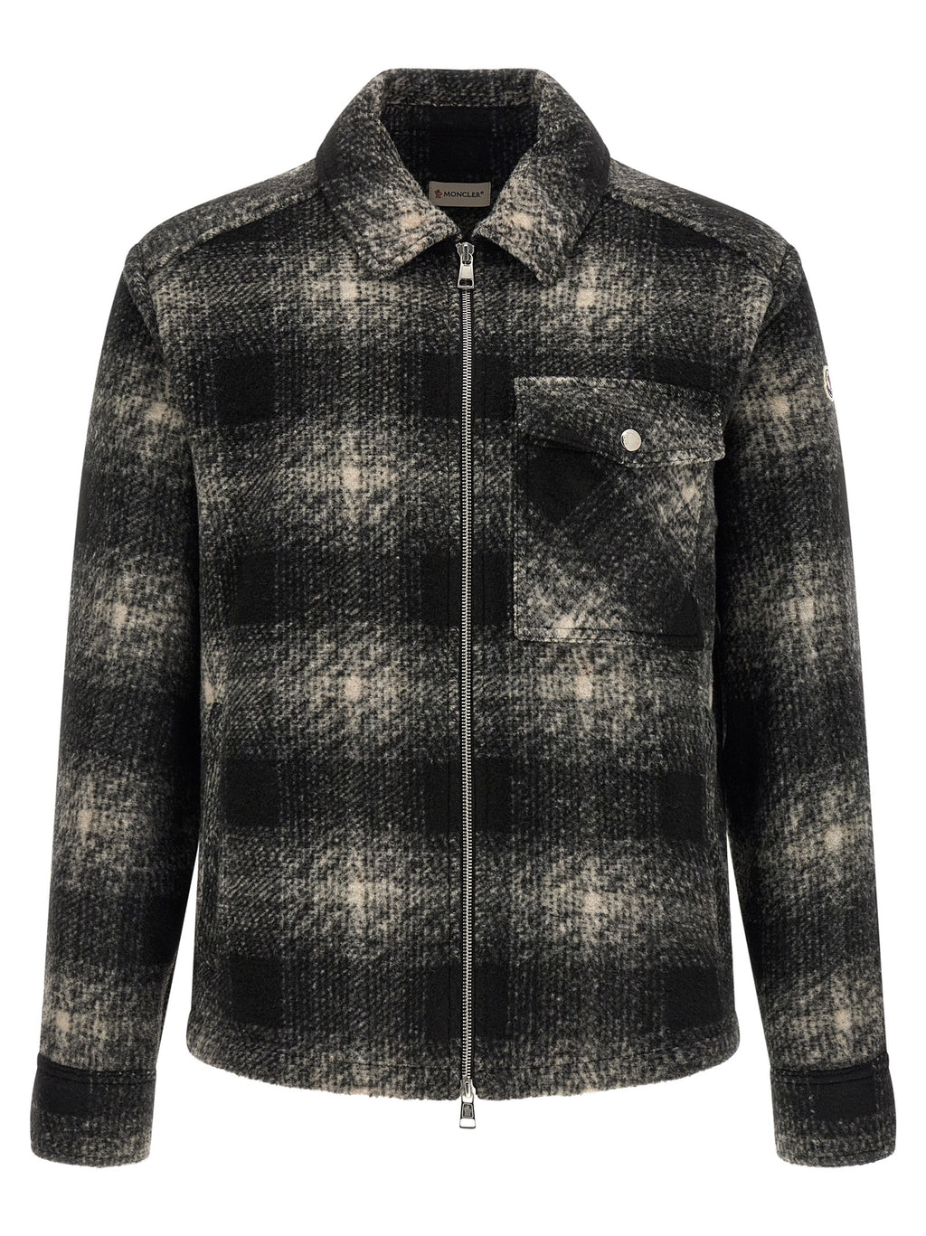 Moncler Gray Polyester Blouse