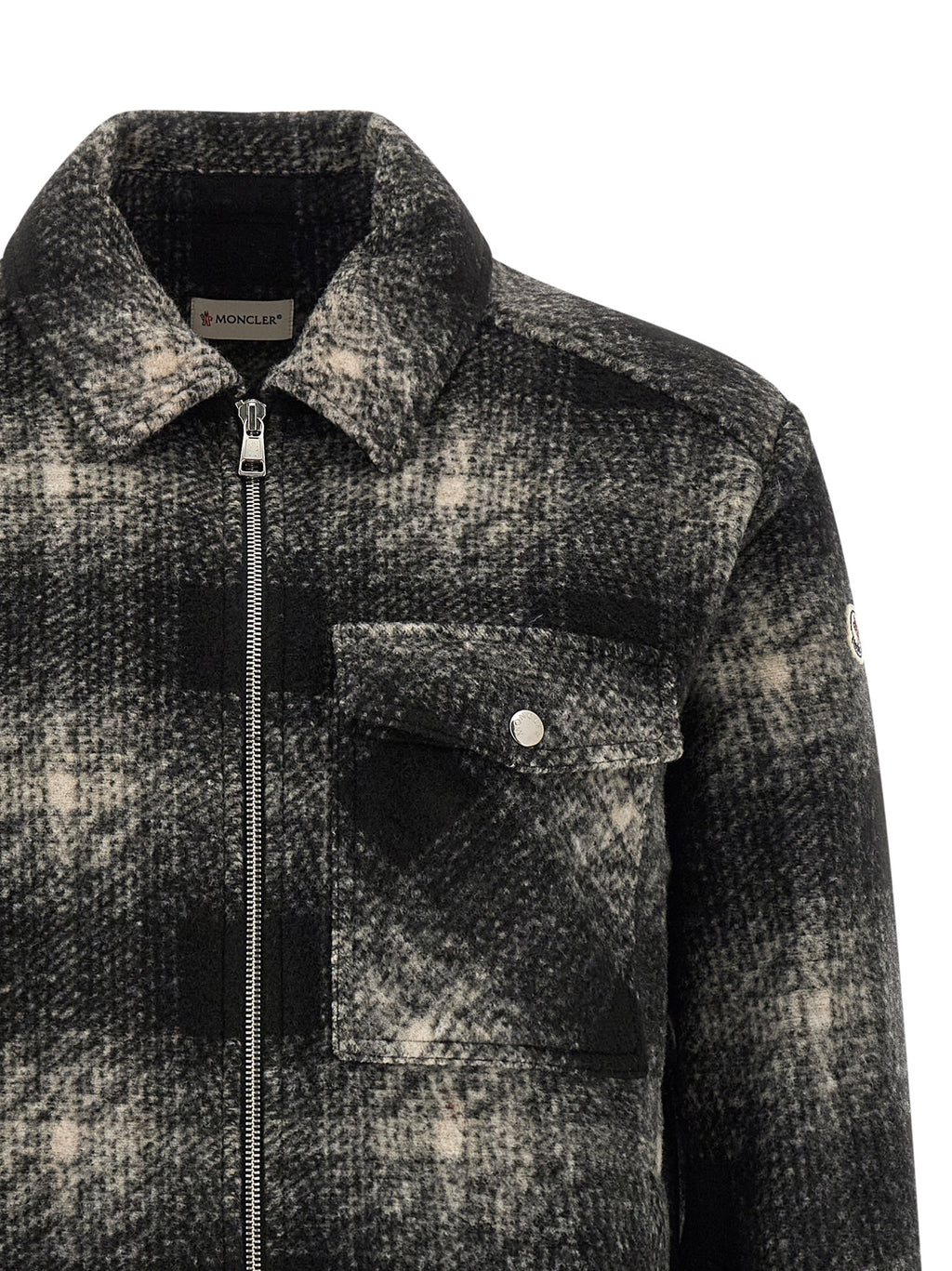Moncler Gray Polyester Blouse
