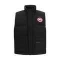Canada Goose Black Recycled Polyester Sleeveless Jacket