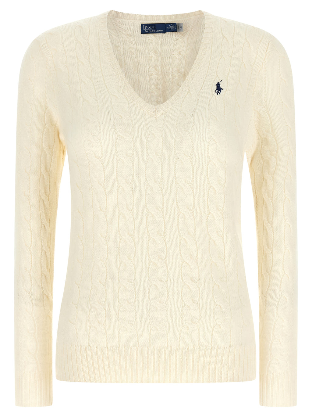 Polo Ralph Lauren White Wool Cardigan