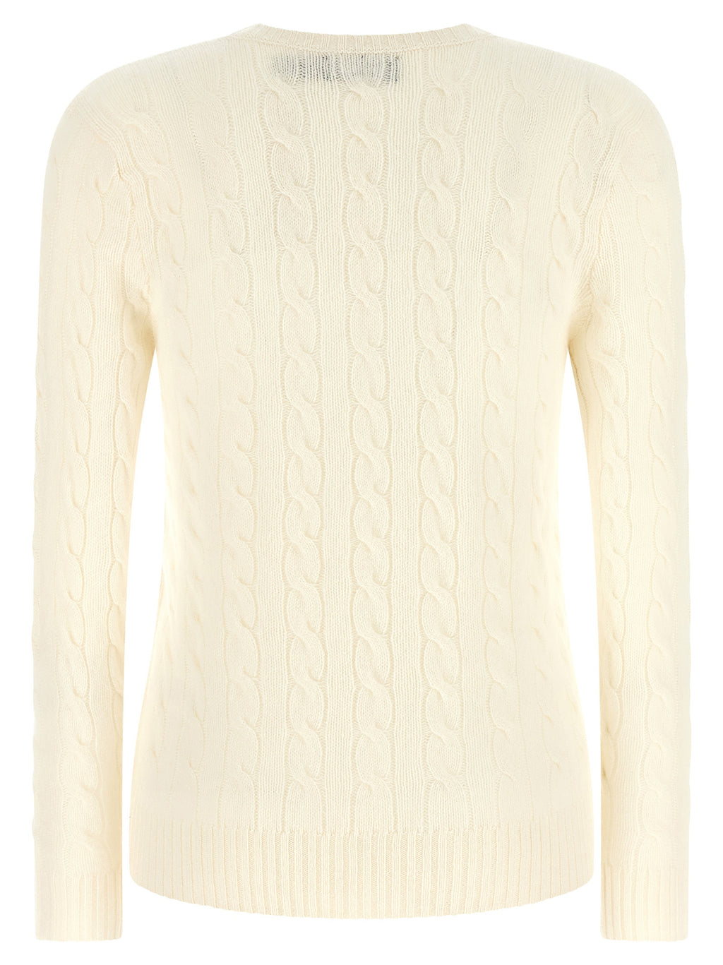 Polo Ralph Lauren White Wool Cardigan