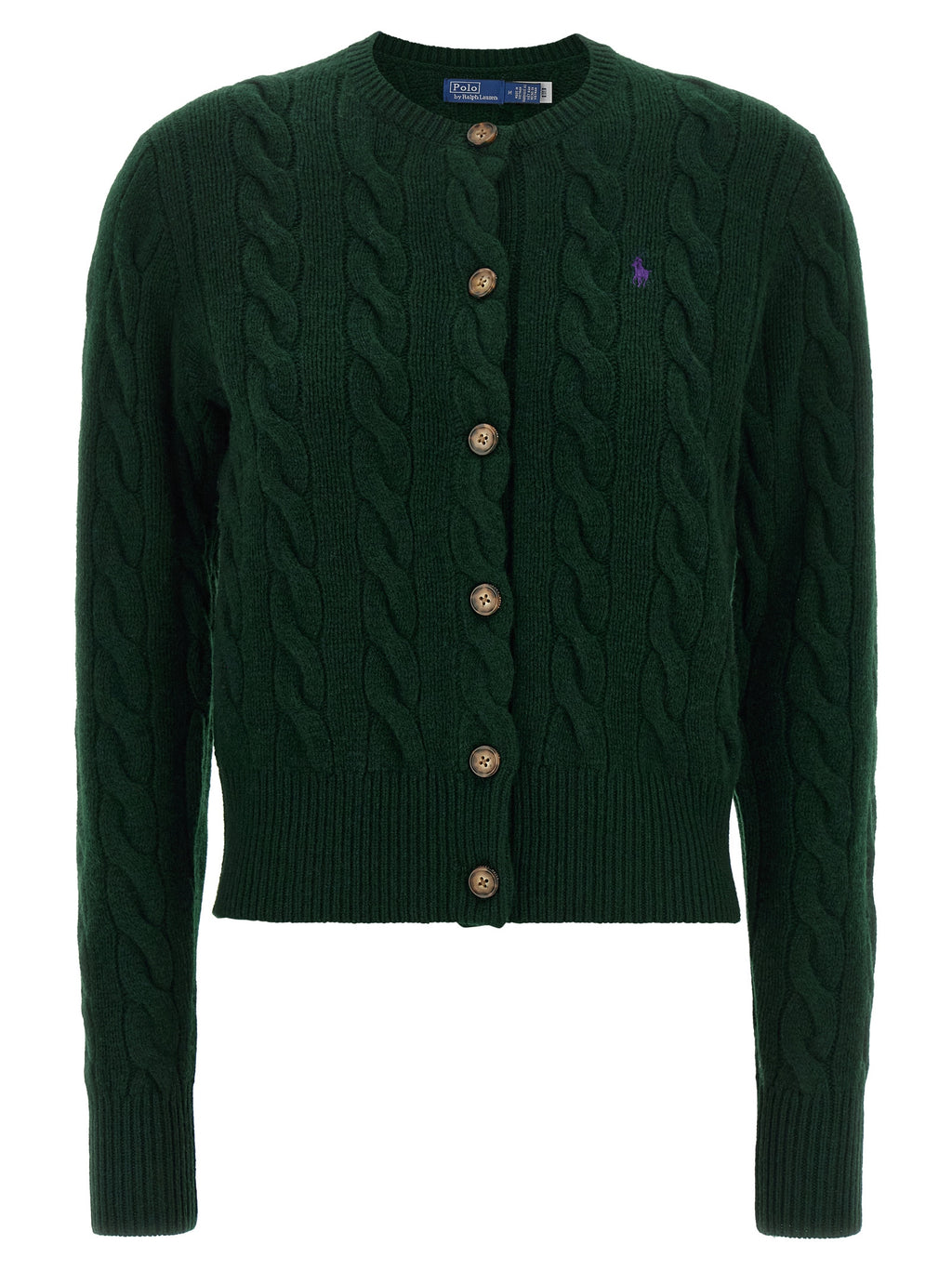 Polo Ralph Lauren Bicolor Wool Cardigan