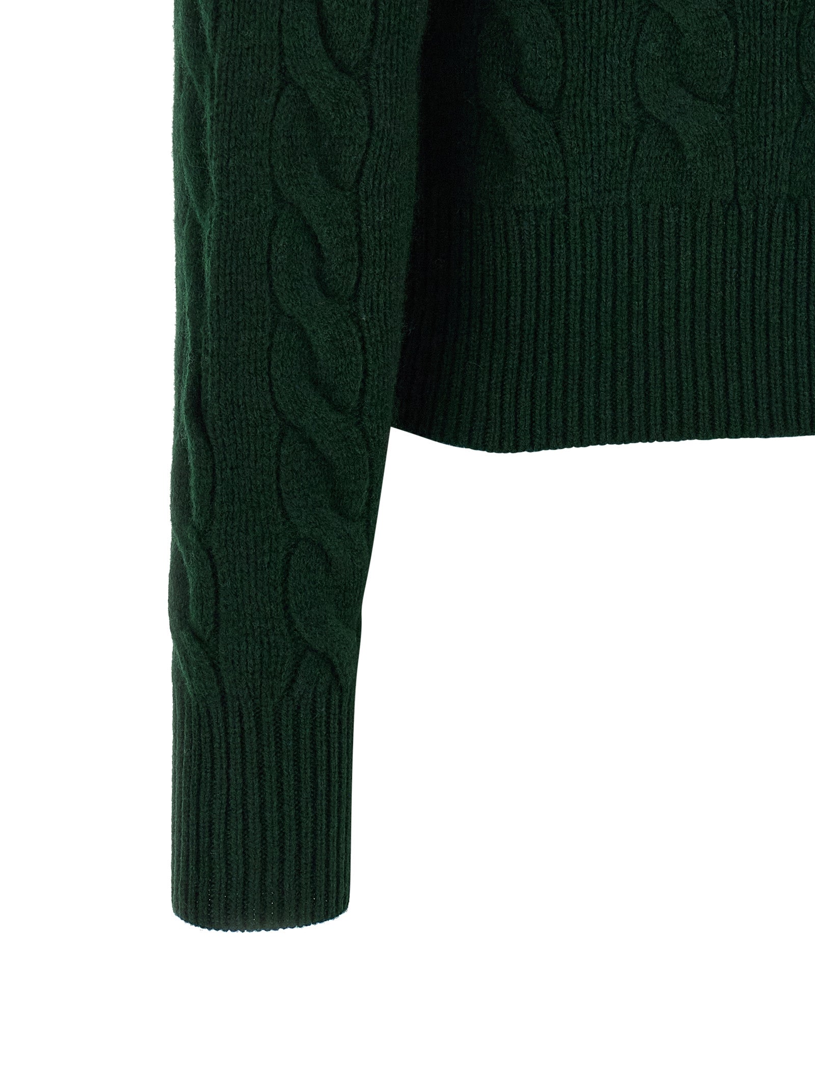 Polo Ralph Lauren Bicolor Wool Cardigan