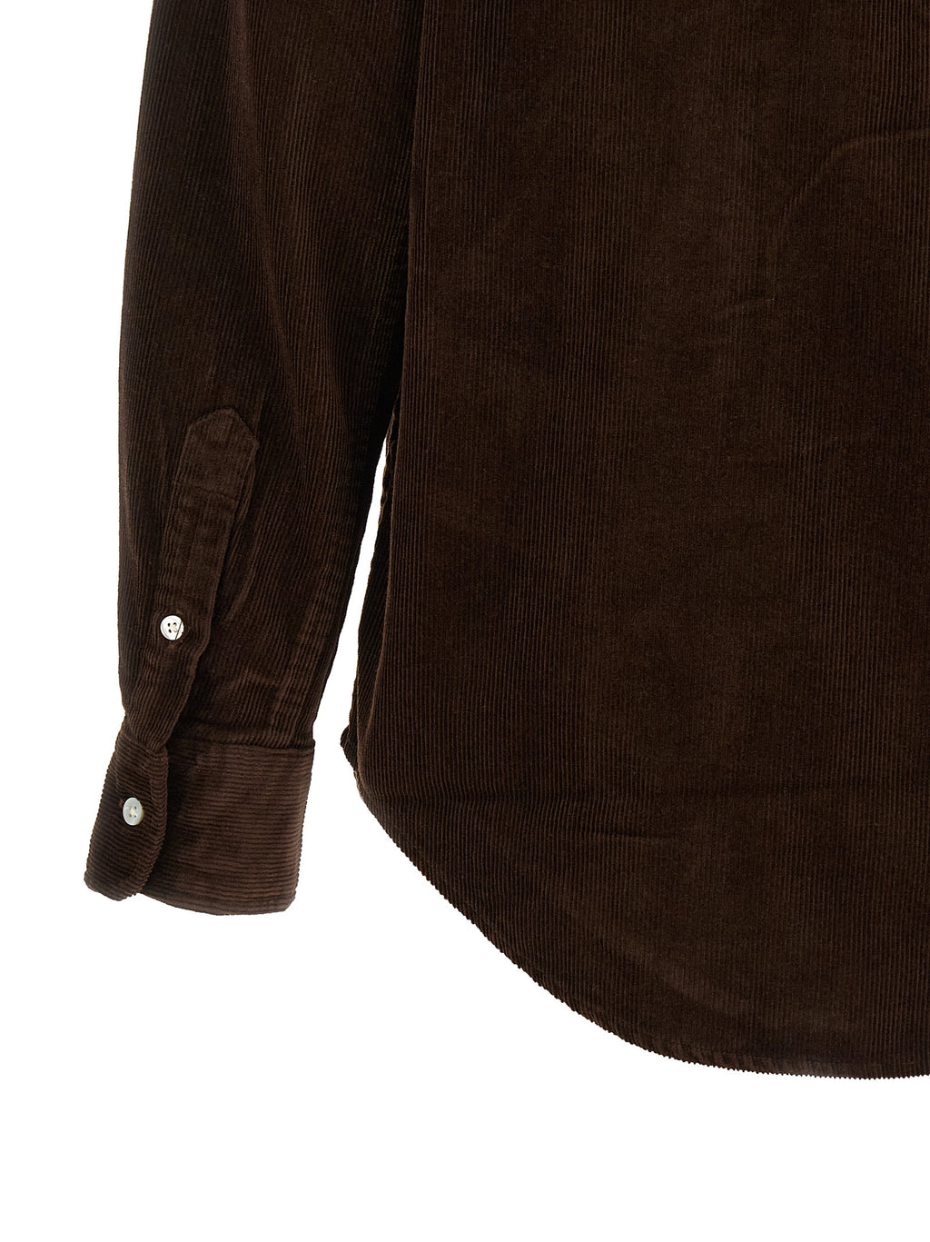 Polo Ralph Lauren Brown Cotton Blouse