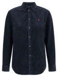 Polo Ralph Lauren Blue Cotton Blouse