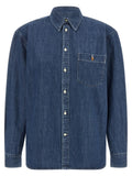 Polo Ralph Lauren Blue Cotton Blouse