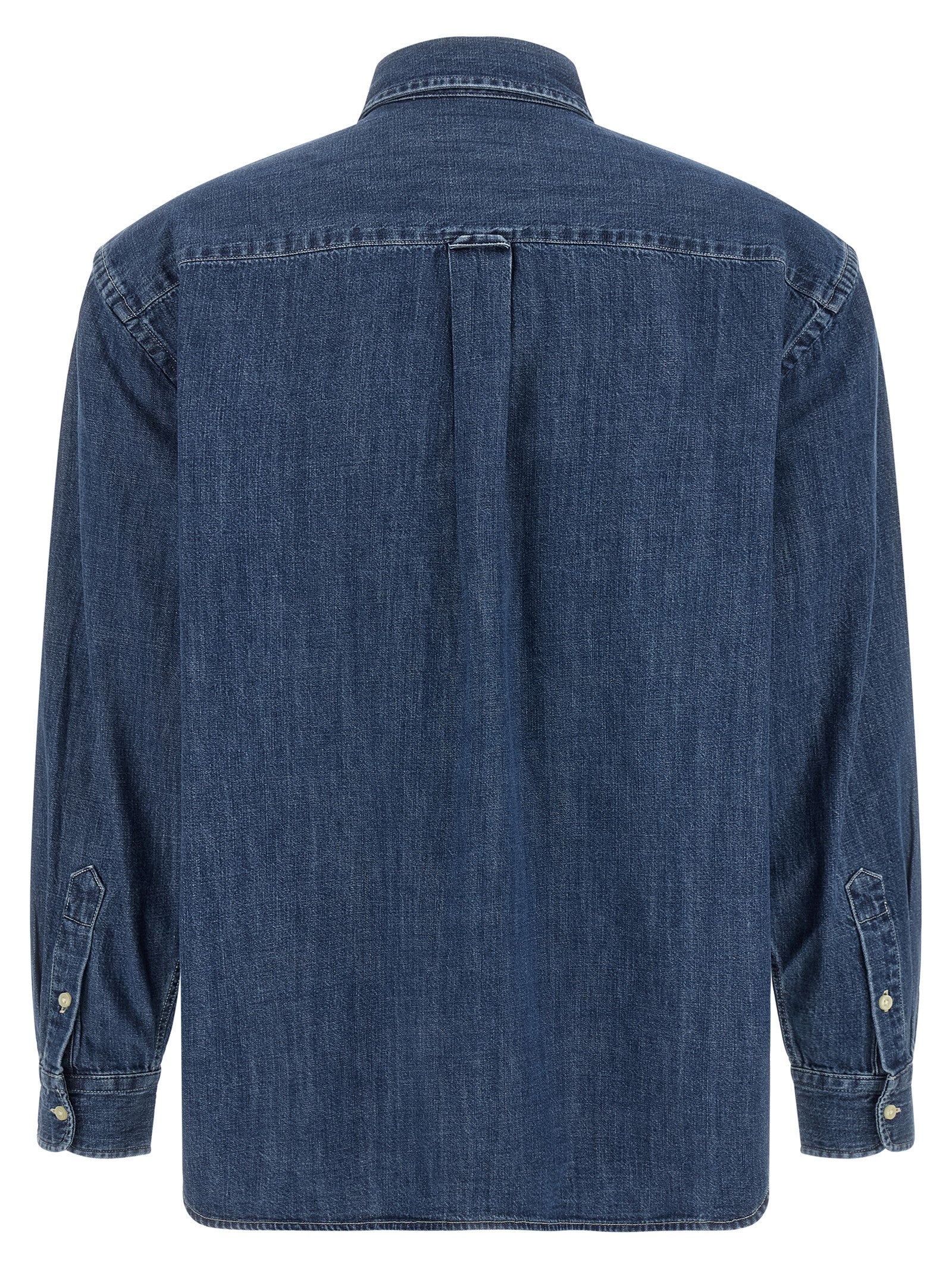 Polo Ralph Lauren Blue Cotton Blouse