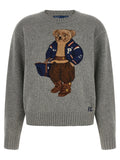Polo Ralph Lauren Gray Wool Cardigan