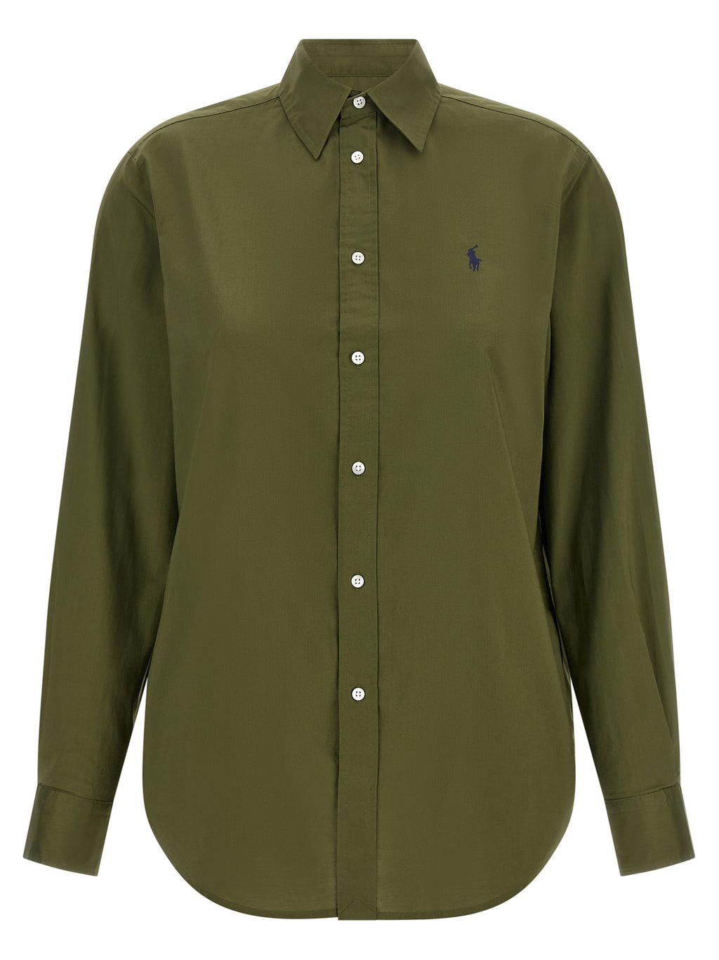Polo Ralph Lauren Bicolor Cotton Blouse