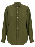 Polo Ralph Lauren Bicolor Cotton Blouse