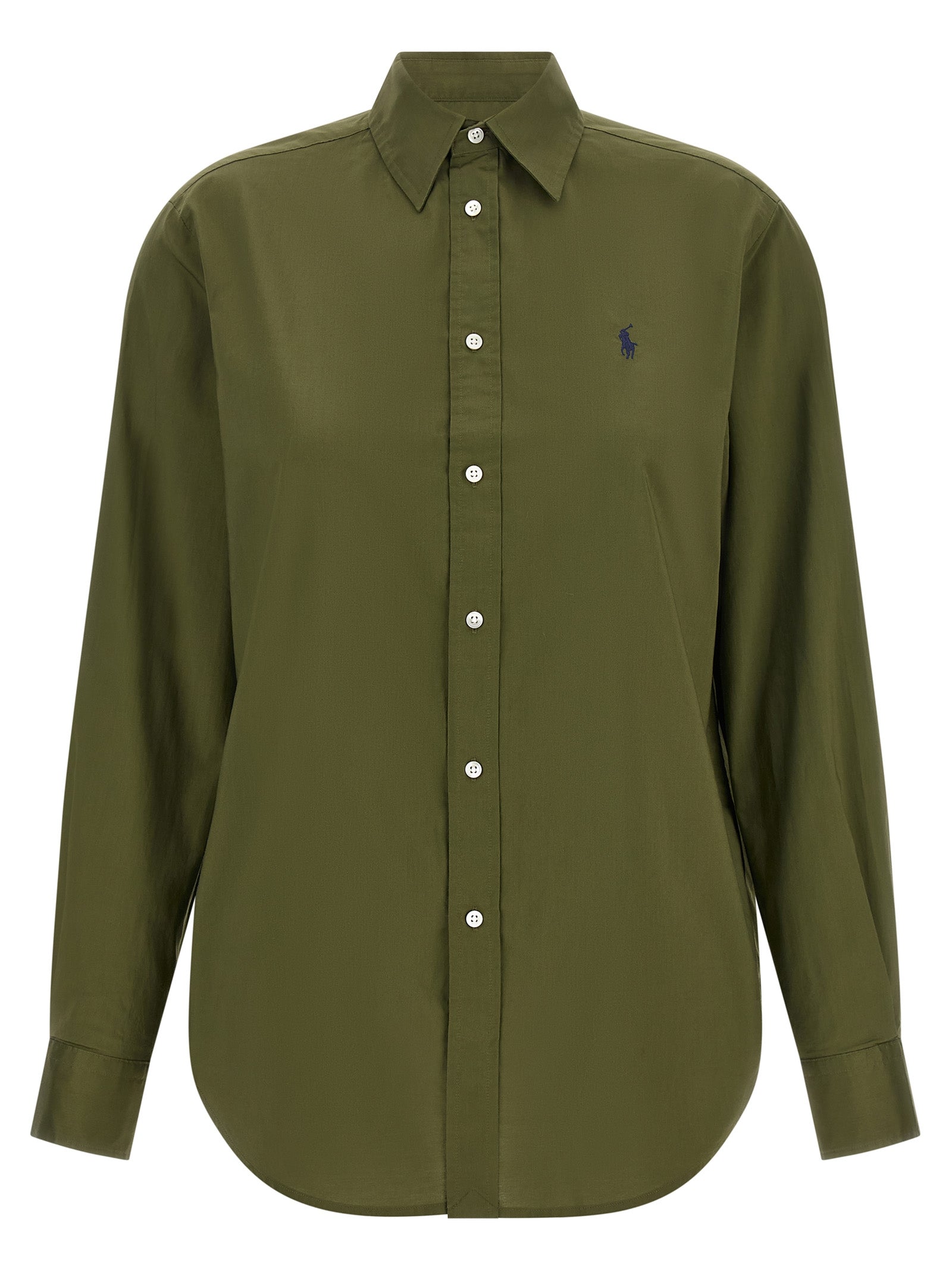 Polo Ralph Lauren Bicolor Cotton Blouse