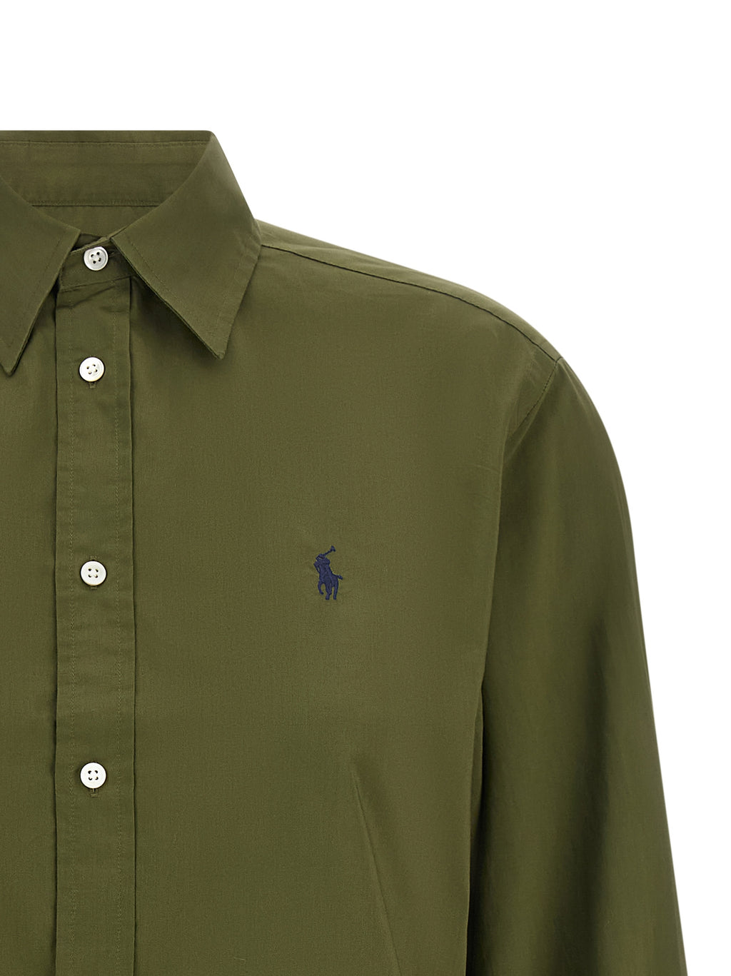 Polo Ralph Lauren Bicolor Cotton Blouse