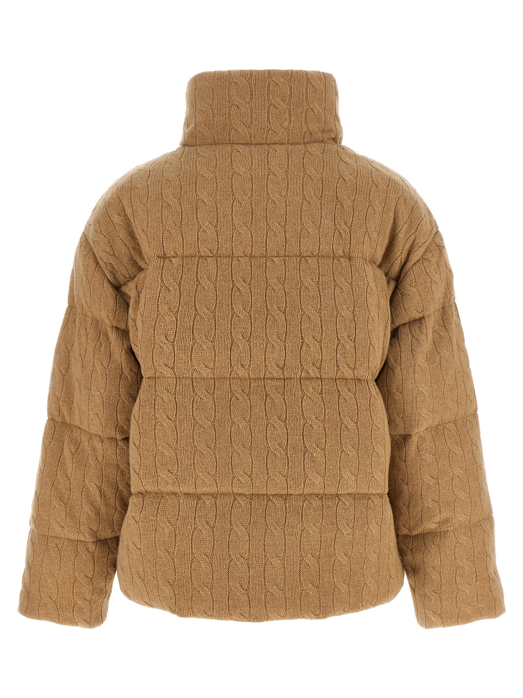 Polo Ralph Lauren Beige Wool Full-Length Jacket