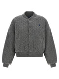 Polo Ralph Lauren Gray Wool Bomber