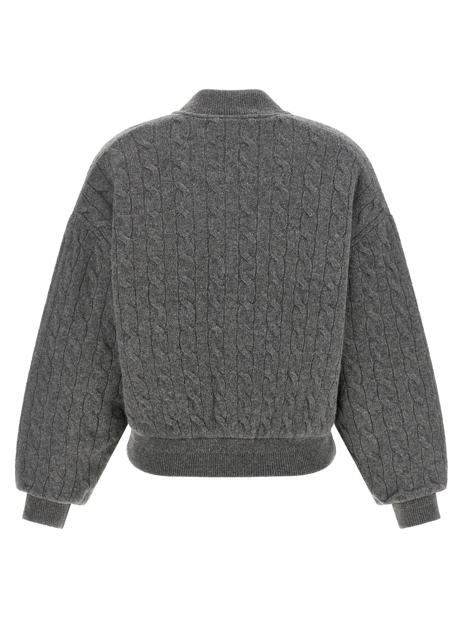Polo Ralph Lauren Gray Wool Bomber