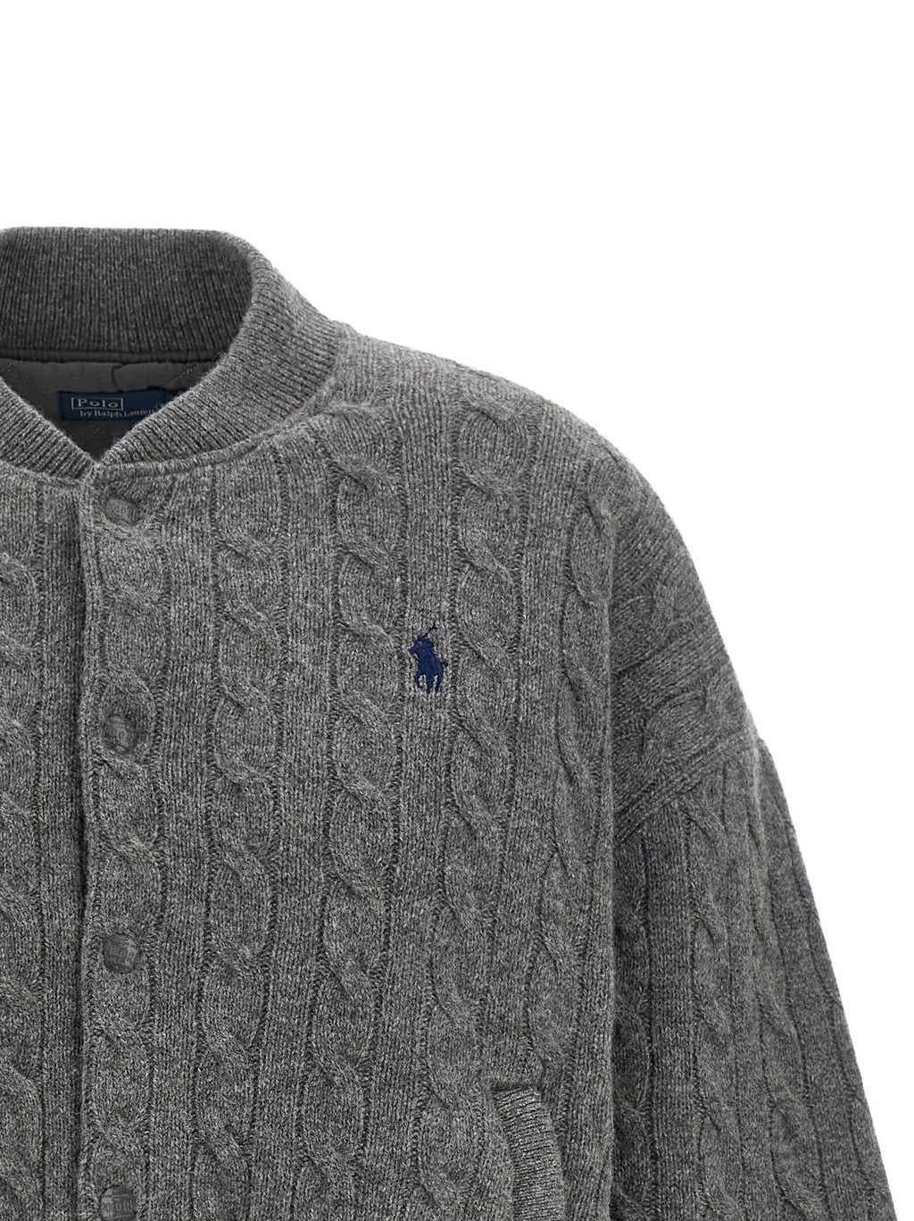 Polo Ralph Lauren Gray Wool Bomber