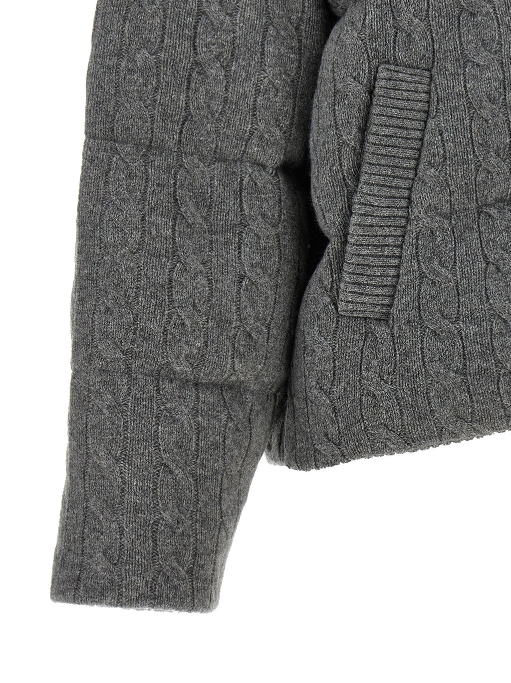 Polo Ralph Lauren Gray Wool Full-Length Jacket