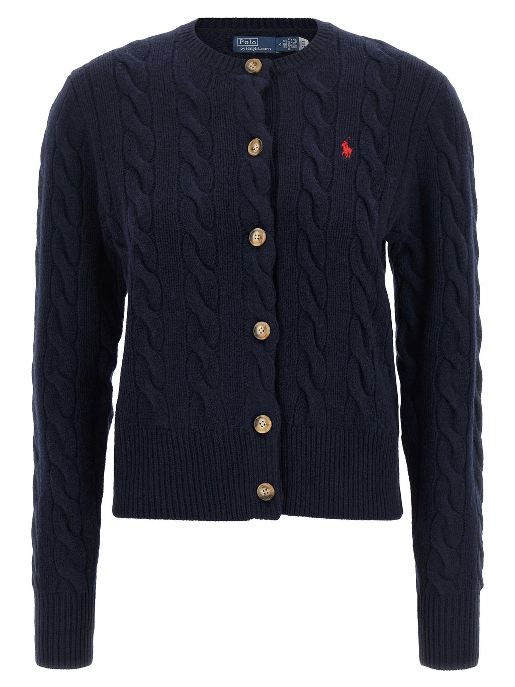 Polo Ralph Lauren Blue Wool Cardigan