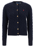 Polo Ralph Lauren Blue Wool Cardigan