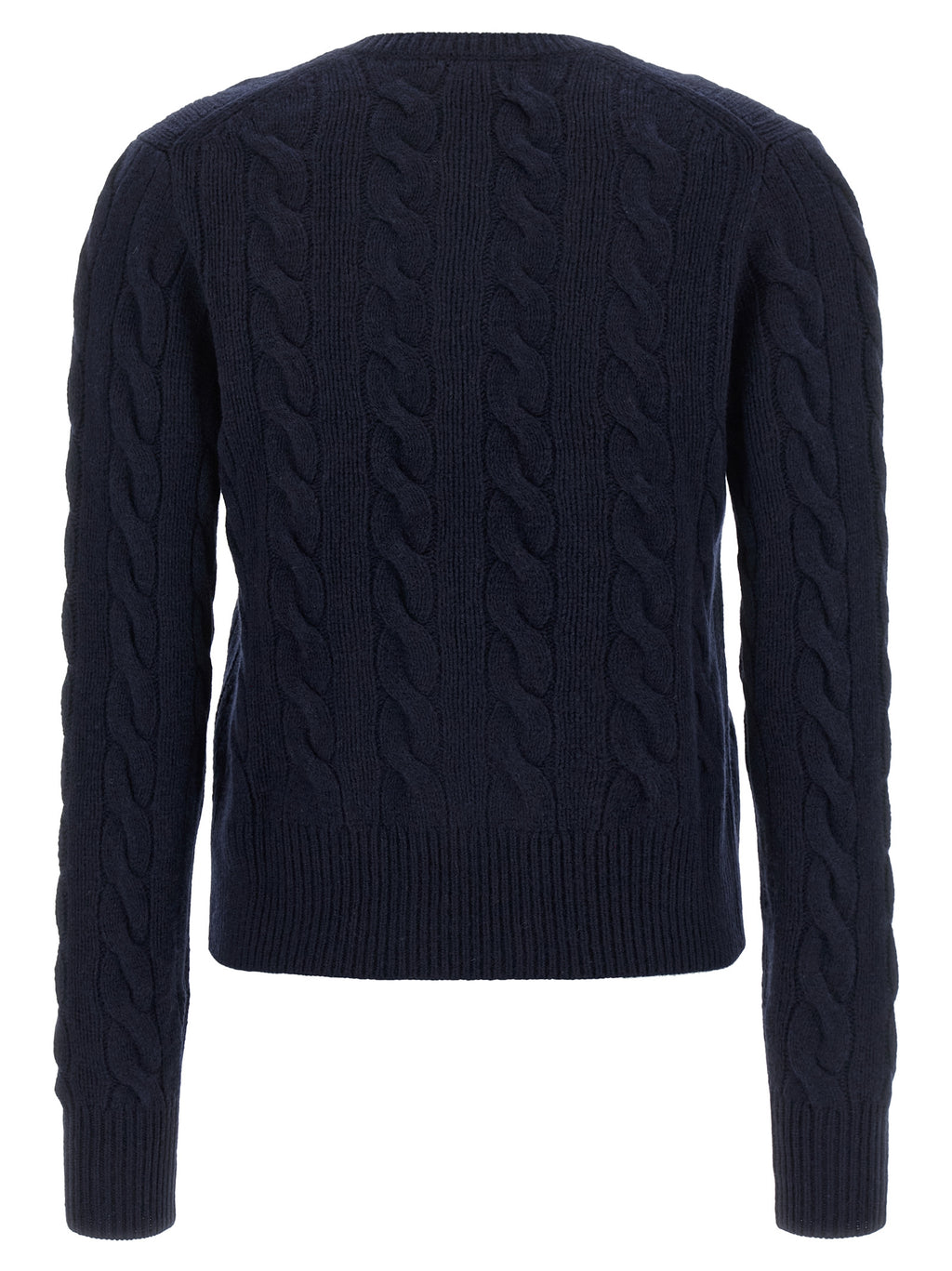 Polo Ralph Lauren Blue Wool Cardigan