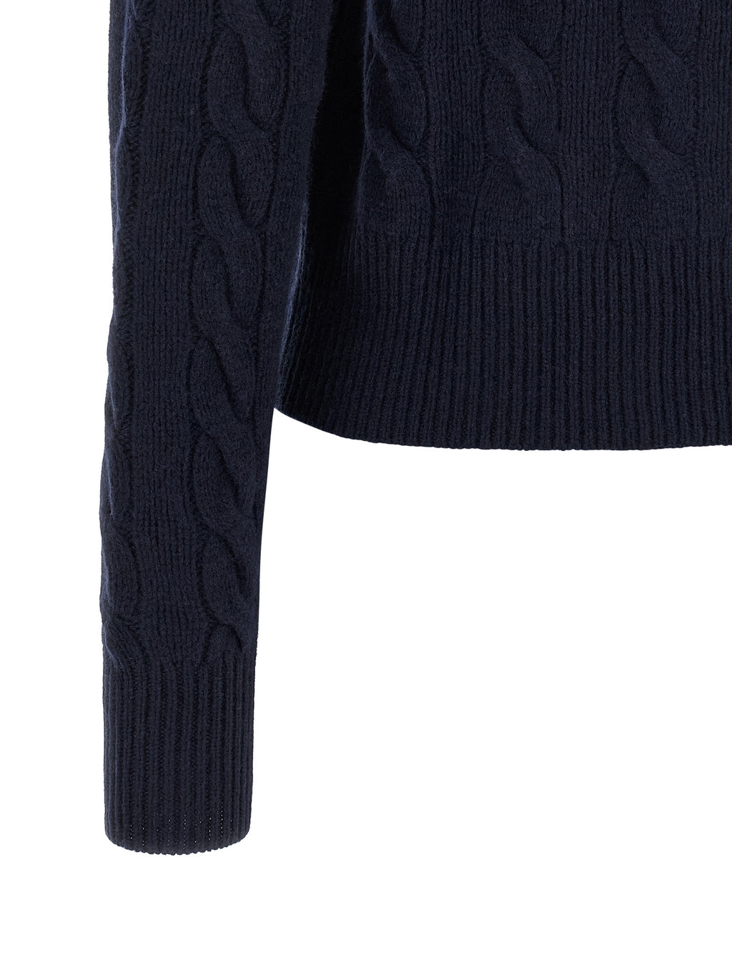 Polo Ralph Lauren Blue Wool Cardigan