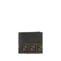 Fendi Brown Calf Leather Bos Taurus Wallet