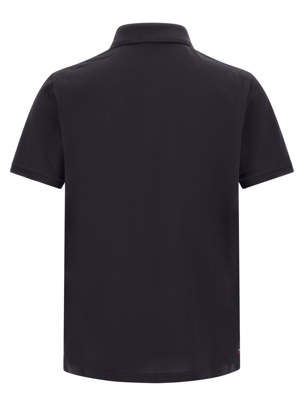 Moncler Blue Cotton Polo Shirt