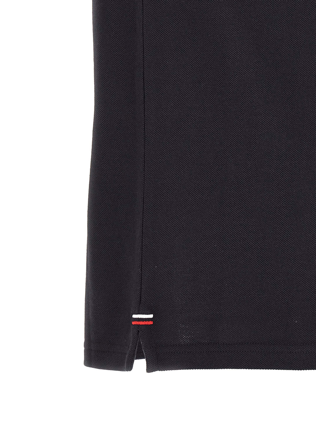 Moncler Blue Cotton Polo Shirt