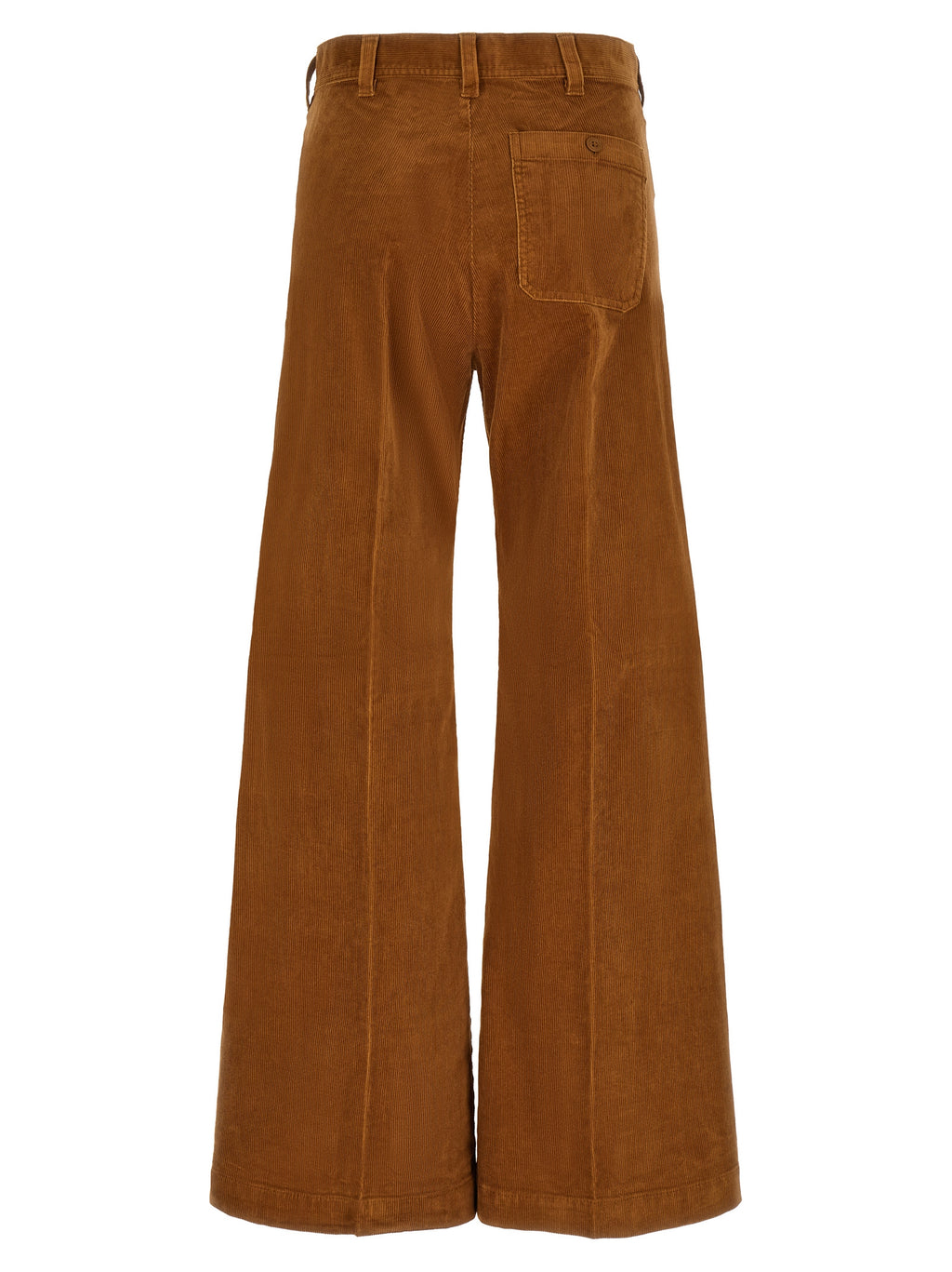 Polo Ralph Lauren Brown Cotton Flared Pants