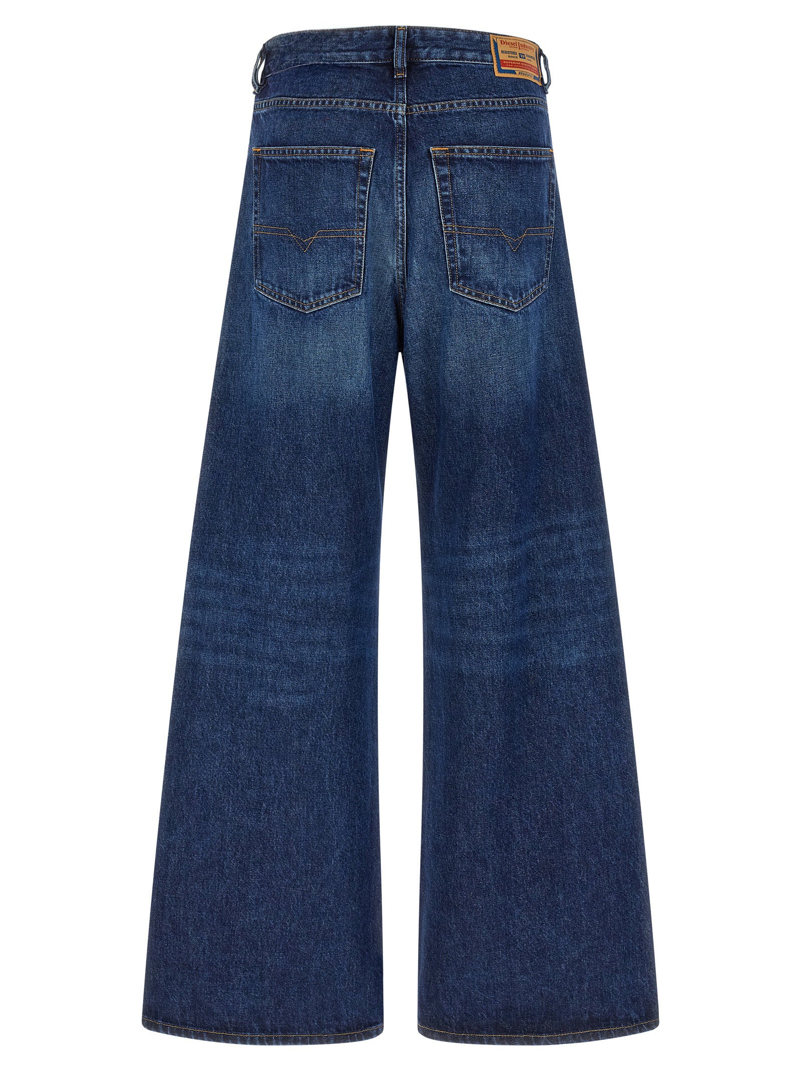 Diesel Blue Cotton Jeans Denim