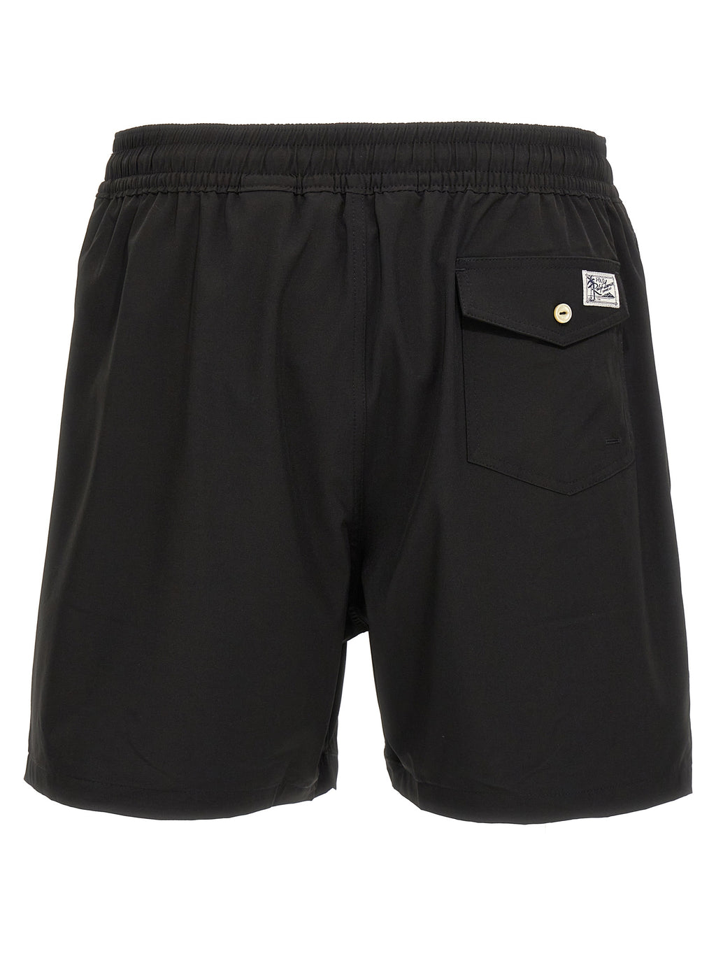 Polo Ralph Lauren Black Polyester Shorts