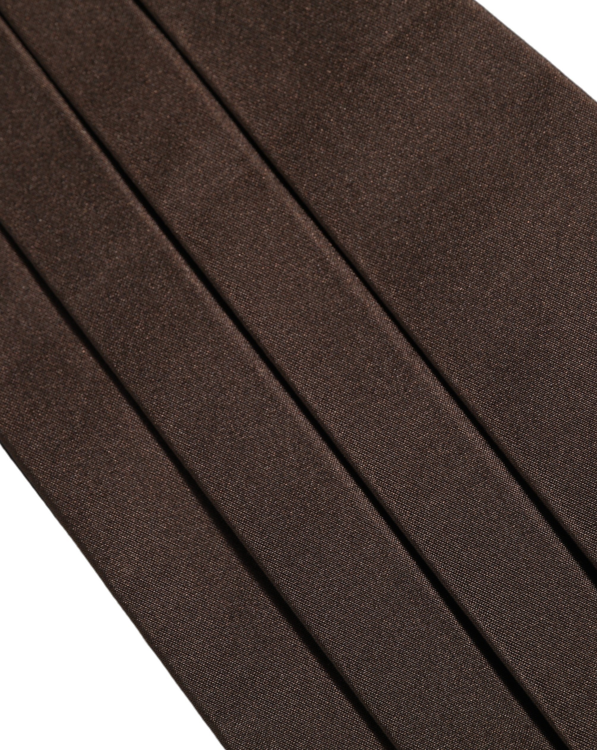 Dolce & Gabbana Dark Brown 100% Silk Belt Waist Cummerbund