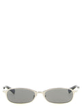 Saint Laurent Gray Acetate Sunglasses