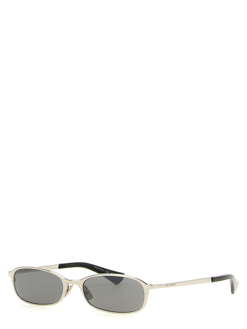 Saint Laurent Gray Acetate Sunglasses