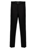 Prada Black Virgin Wool Dress Pants