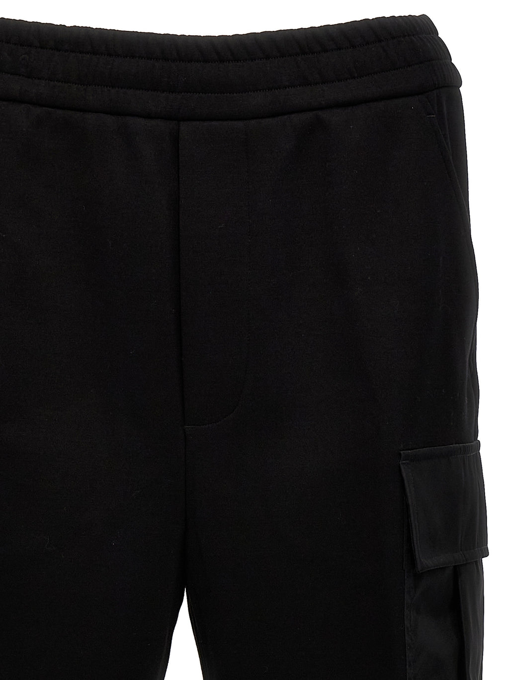 Prada Black Cotton Joggers (Workout Pants)