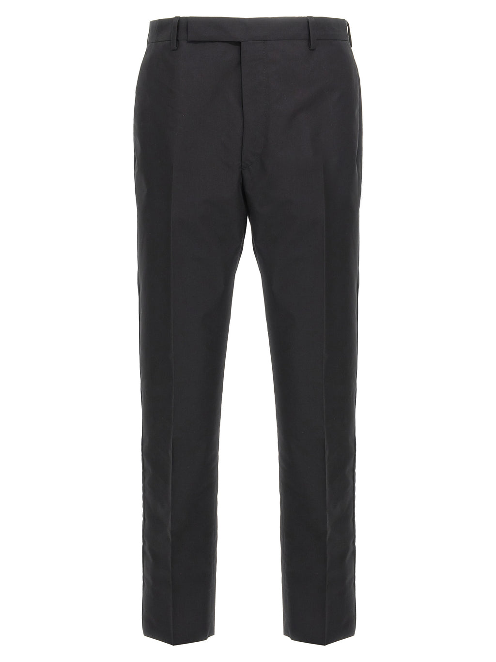 Prada Black Cotton Dress Pants