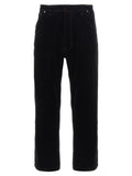 Prada Black Cotton Casual Pants
