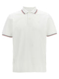 Prada White Cotton Polo Shirt