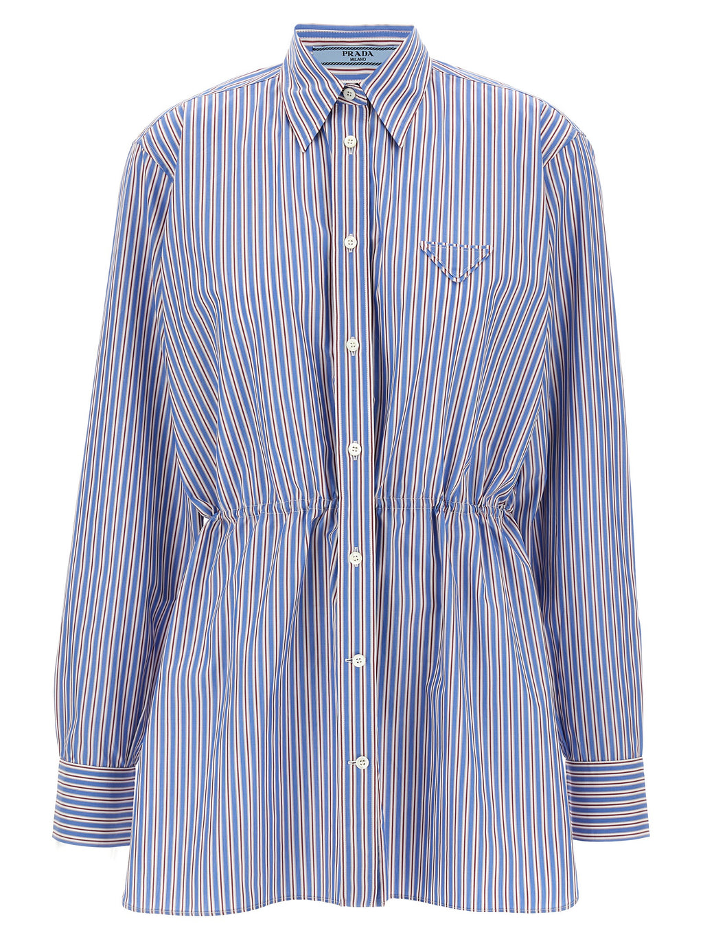 Prada Multicolor Cotton Blouse