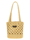 Prada Beige Viscose Handbag