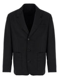 Prada Black Virgin Wool Blazer