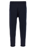 Prada Blue Polyester Casual Pants